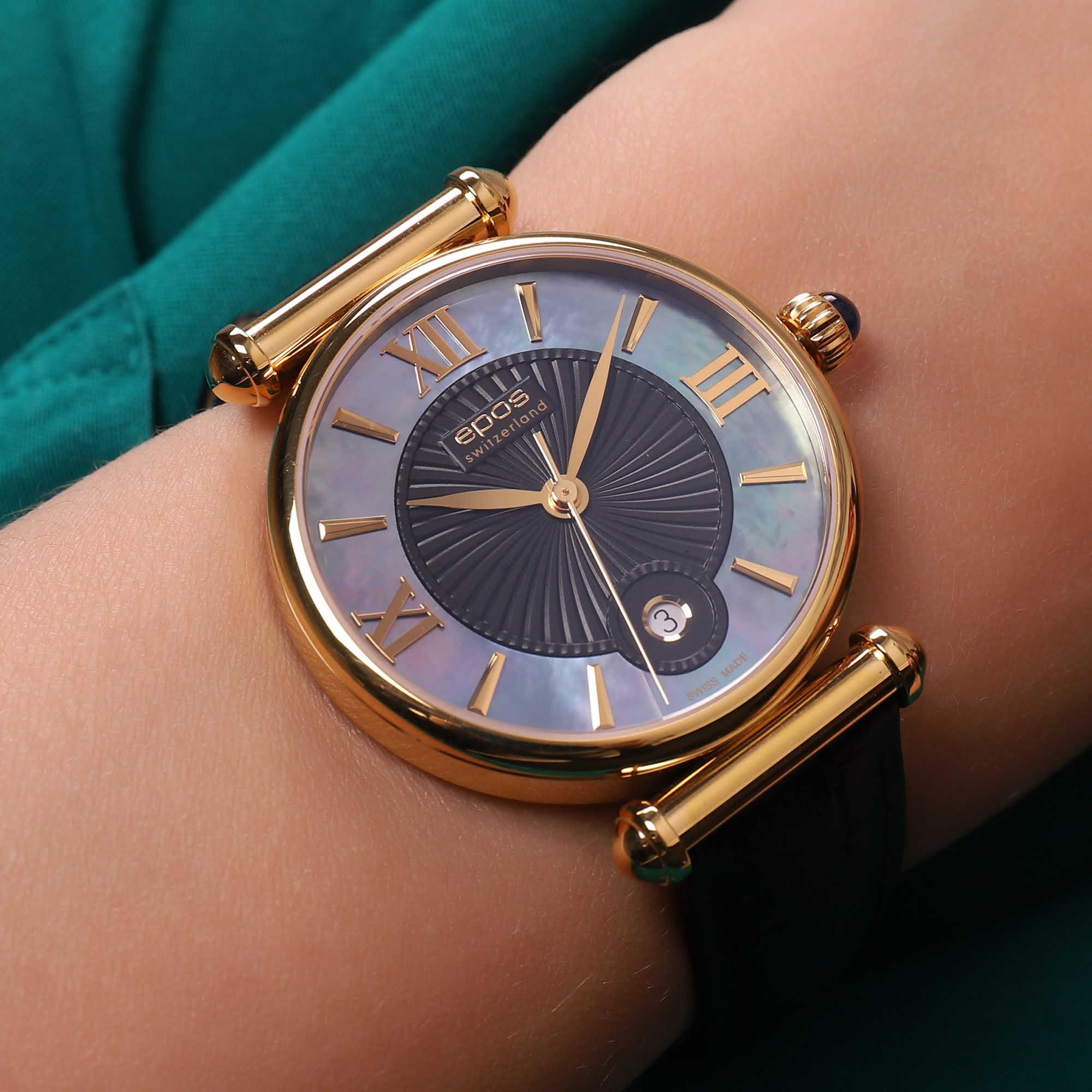 Швейцарские часы Epos 8000.700.22.65.15