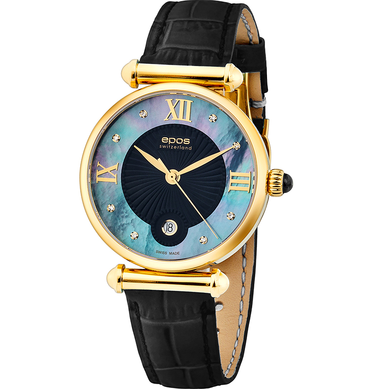 Швейцарские часы Epos 8000.700.22.85.15