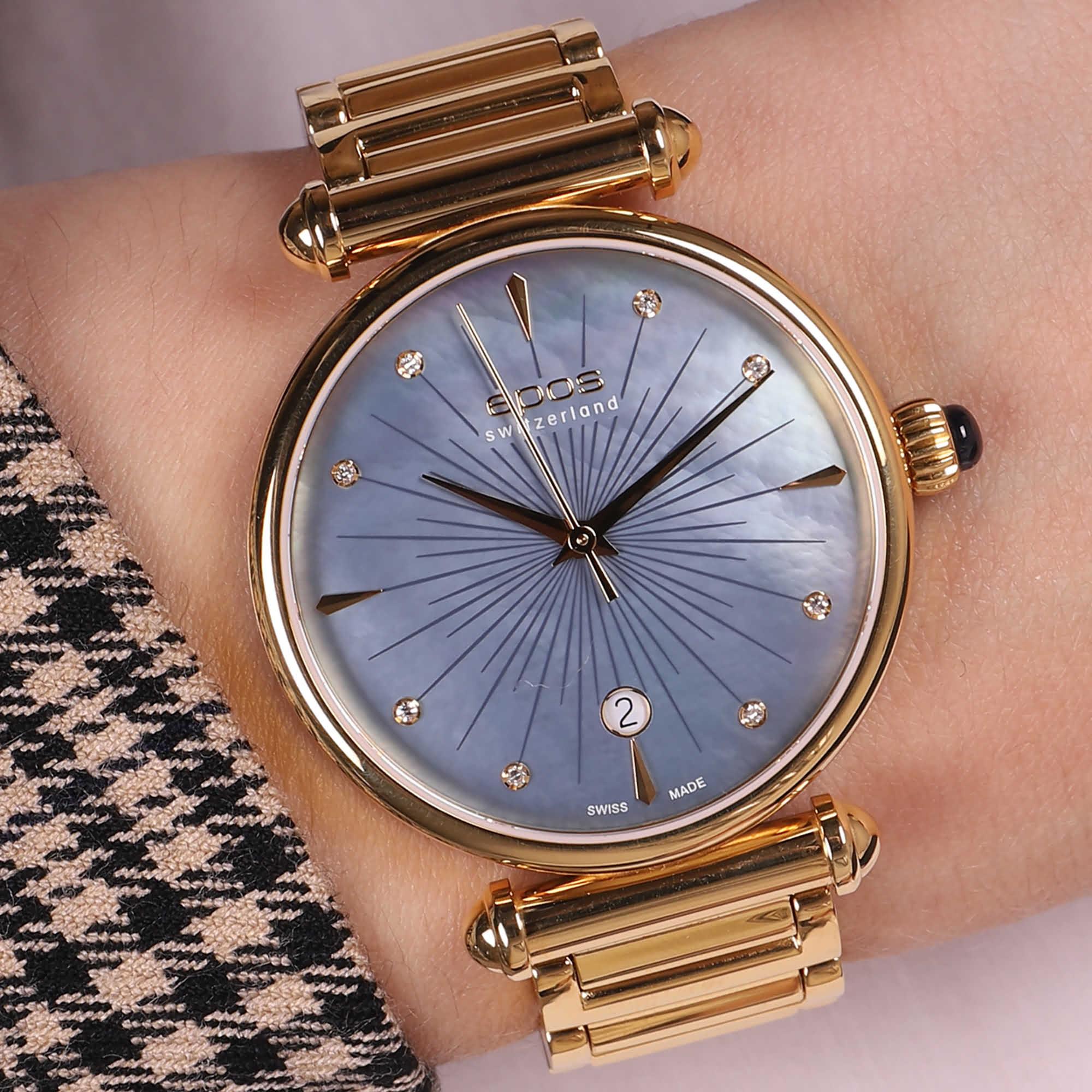 Швейцарские часы Epos 8000.700.22.96.32