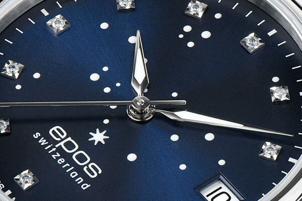 Швейцарские часы Epos 4390.152.20.96.16 Циферблат