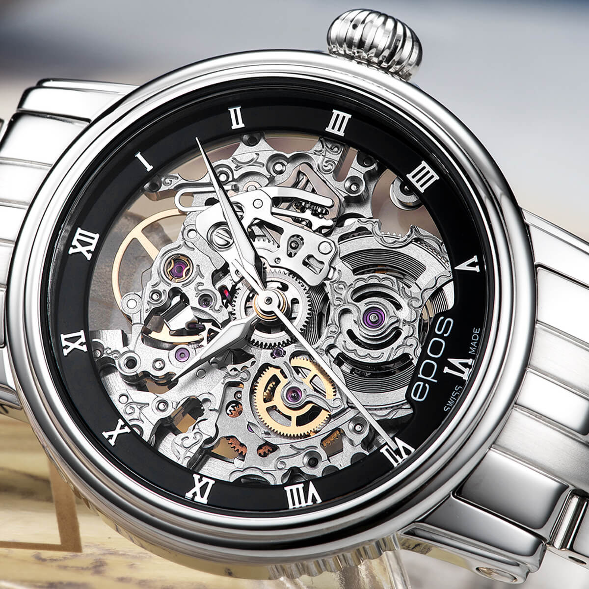 Швейцарские часы Epos 4390.155.20.25.30