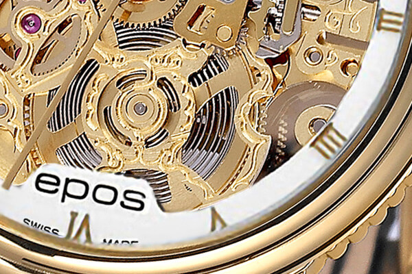 Швейцарские часы Epos 4390.156.22.20.15 Циферблат
