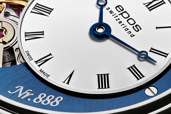 Швейцарские часы Epos 3435.313.20.26.30 Циферблат