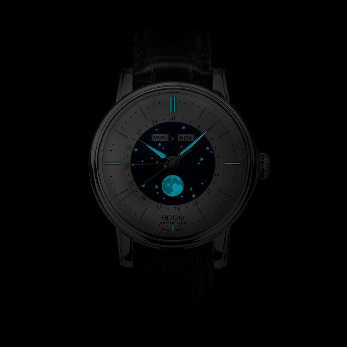 Швейцарские часы Epos 3439.322.20.18.25