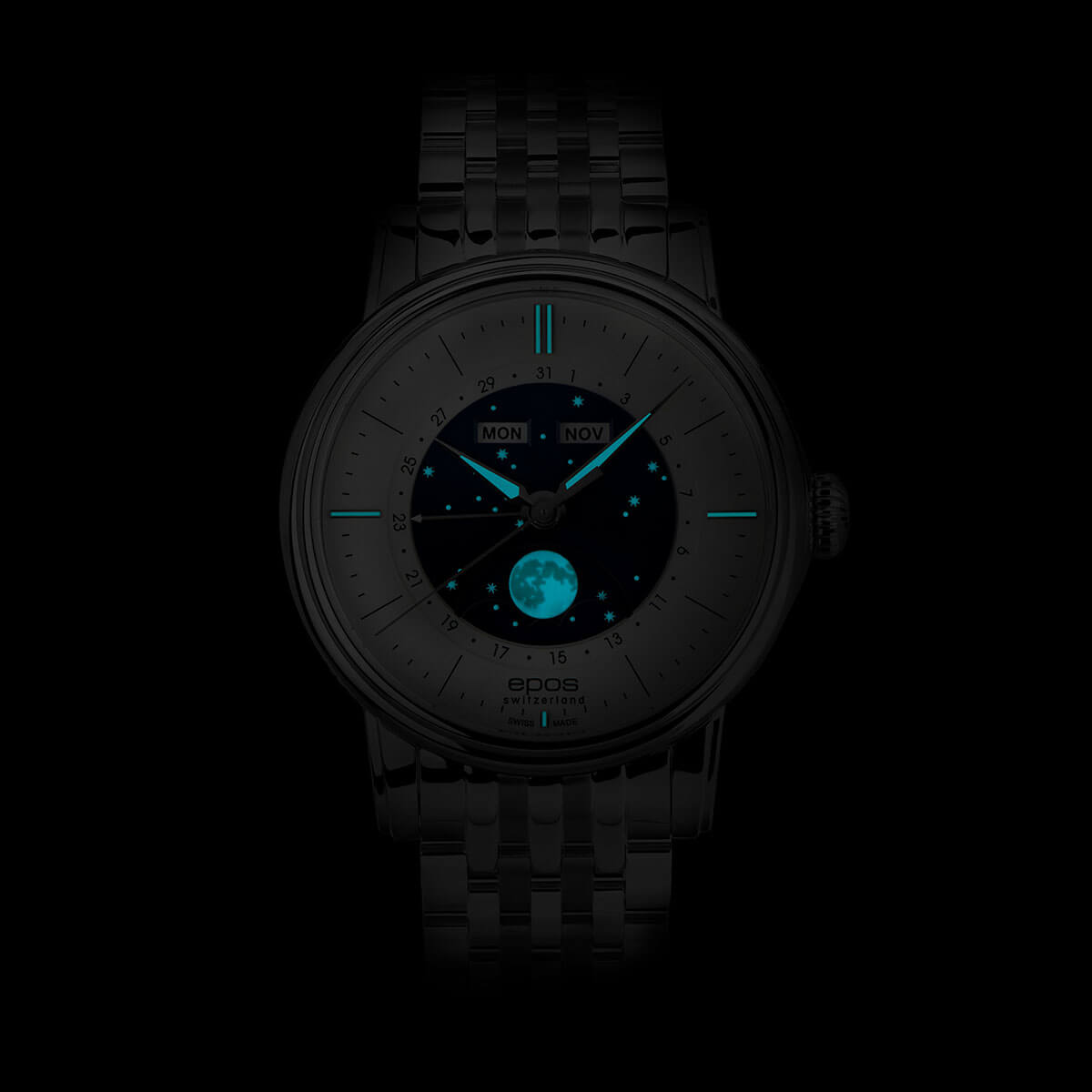 Швейцарские часы Epos 3439.322.20.18.30