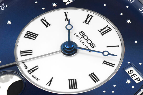 Швейцарские часы Epos 3439.322.20.26.25 Циферблат