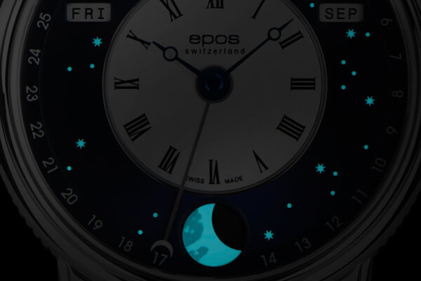 Швейцарские часы Epos 3439.322.20.26.30 Особая функция