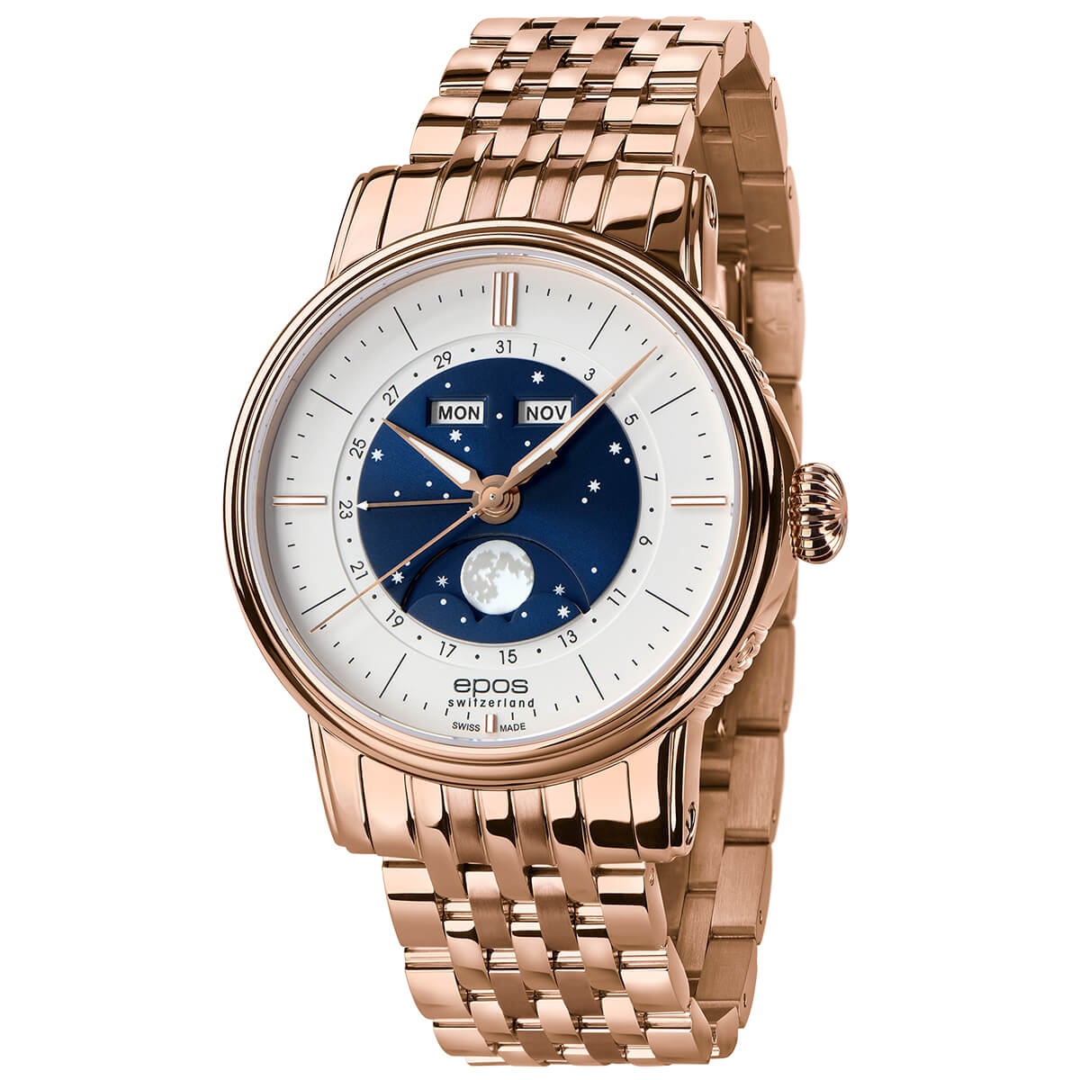 Швейцарские часы Epos 3439.322.24.18.34