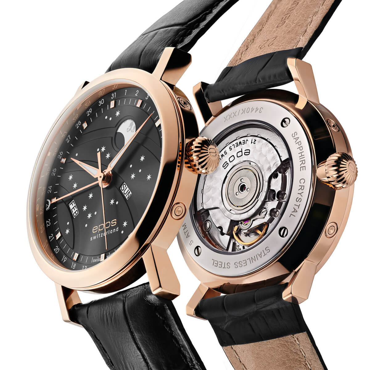 Швейцарские часы Epos 3440.322.24.14.25