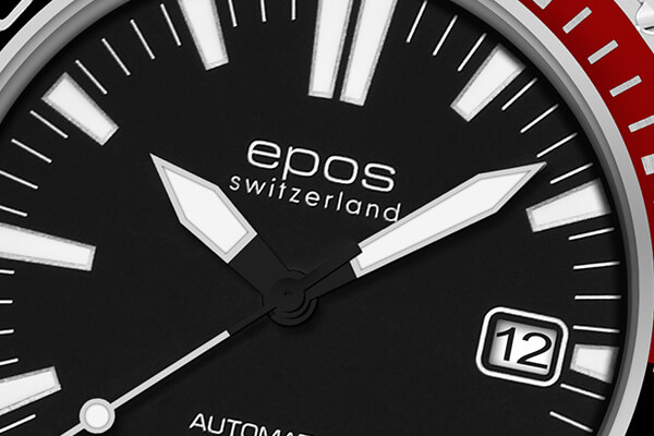 Швейцарские часы Epos 3438.131.91.15.30 Циферблат