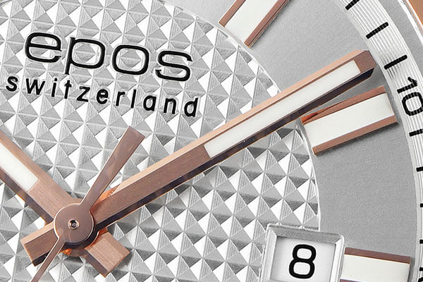 Швейцарские часы Epos 3443.132.34.18.44 Циферблат