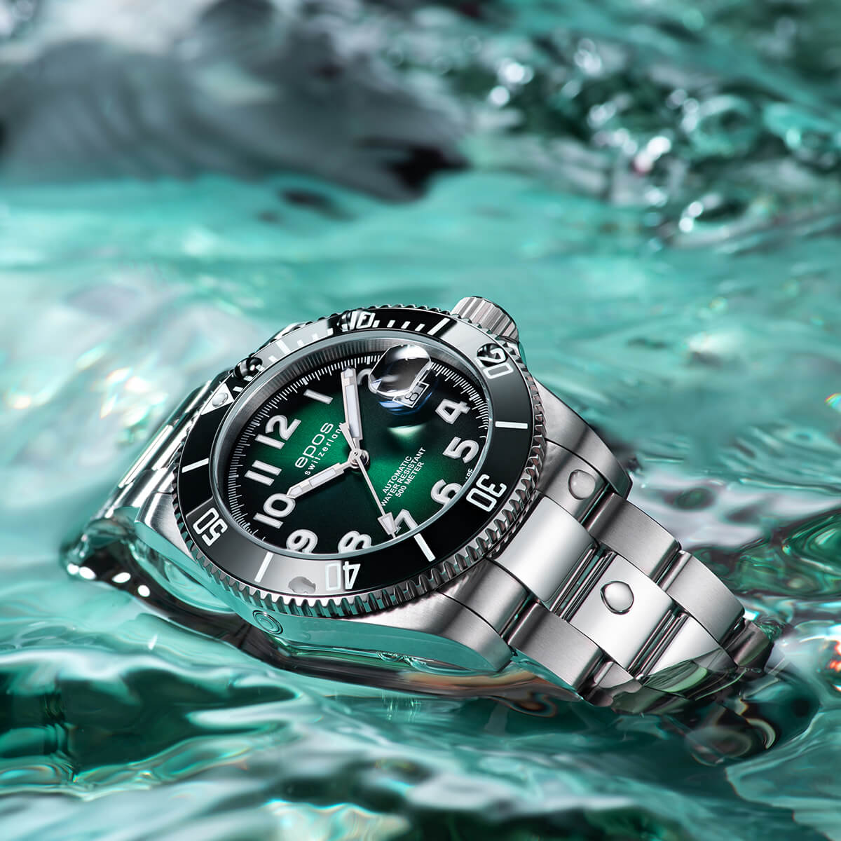 Швейцарские часы Epos Sportive 3504 Titanium